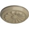 Ekena Millwork Olivia Ceiling Medallion (Fits Canopies up to 2 1/8"), Hand-Painted Gobi Desert, 7 7/8"OD x 1 1/8"P CM07OLGDF - alternate 4